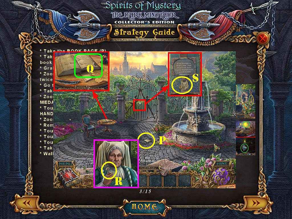 spirits of mystery: the dark minotaur collector's edition walkthrough spirits of mystery: the dark minotaur collector's edition walkthrough