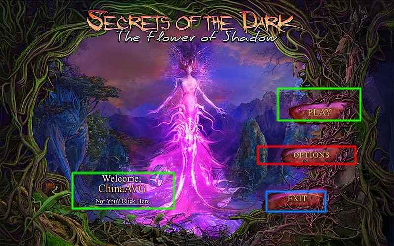 Secrets of the Dark:The Flower Of Shadow Collector's Edition Walkthrough