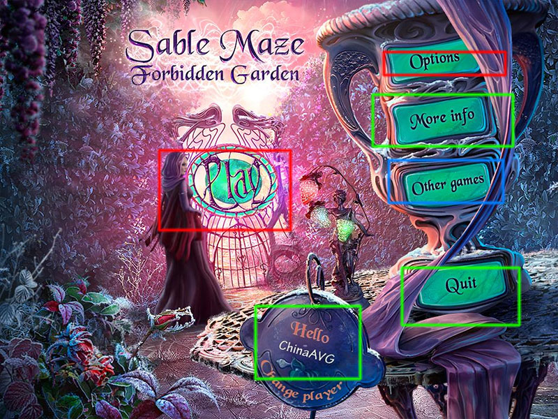 Sable Maze: Forbidden Garden Collector's Edition Walkthrough