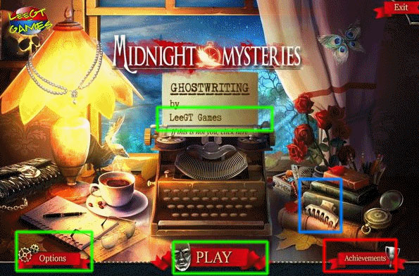 Midnight Mysteries: Ghostwriting Walkthrough