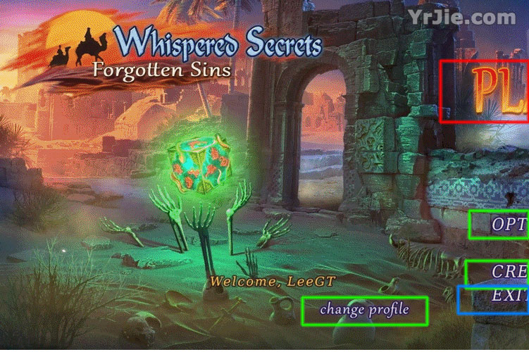 Whispered Secrets: Forgotten Sins Collector's Edition Walkthrough
