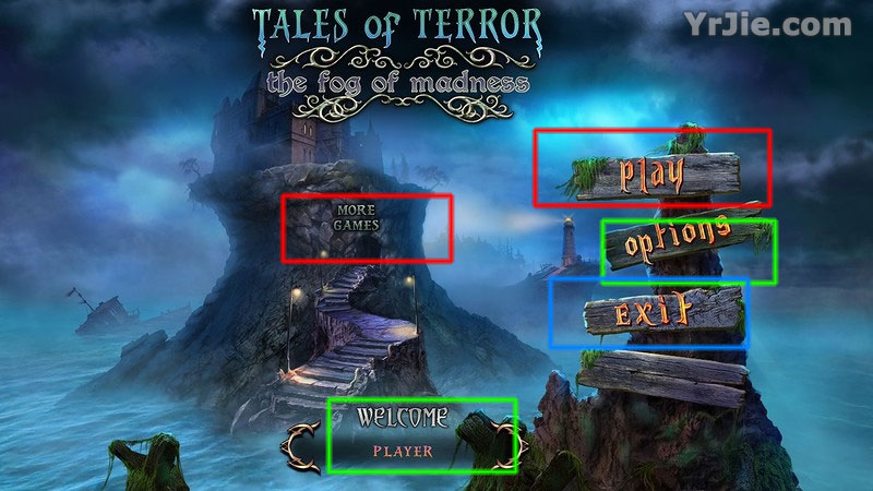 Tales of Terror: The Fog of Madness Collector's Edition Walkthrough