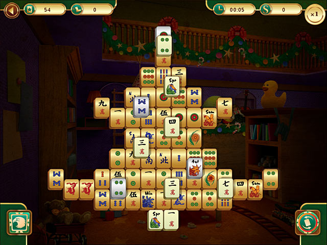 christmas mahjong screenshots 1
