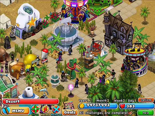 dream builder: amusement park screenshots 1