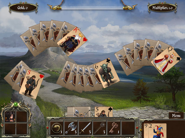 legends of solitaire: curse of the dragons screenshots 2