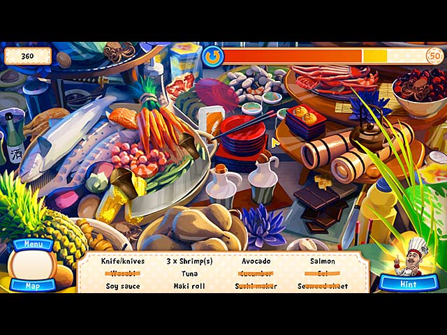gourmet chef challenge: around the world screenshots 2