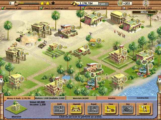 empire builder - ancient egypt screenshots 3