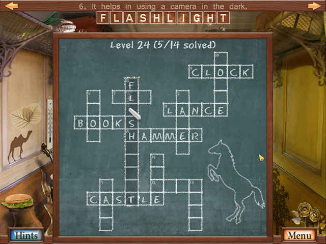 hidden object crosswords screenshots 2