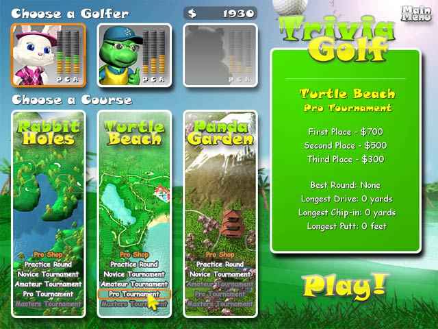 trivia golf screenshots 2