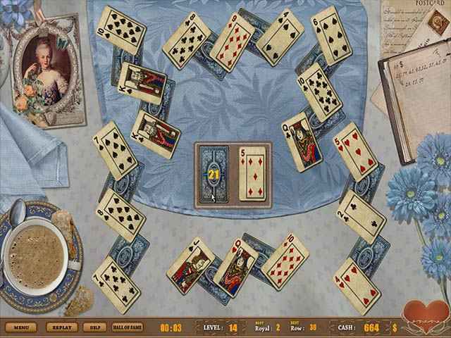 royal challenge solitaire screenshots 1