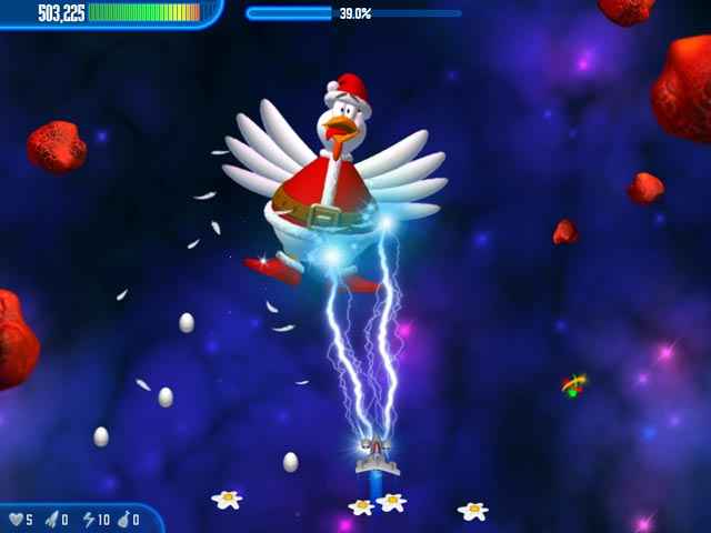 chicken invaders 3 christmas edition screenshots 1