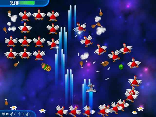 chicken invaders 3 christmas edition screenshots 2