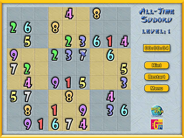 all-time sudoku screenshots 2