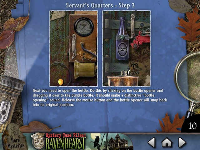 mystery case files ravenhearst : puzzle door strategy guide screenshots 2