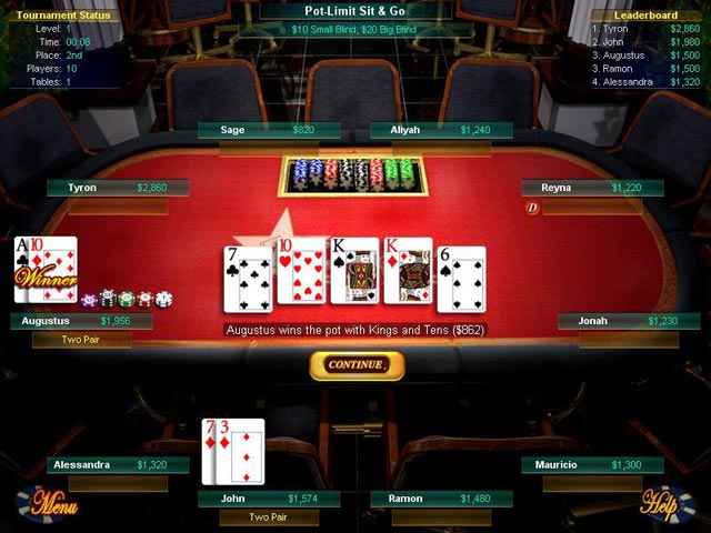 big fish games texas hold'em screenshots 1