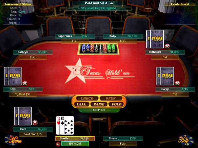 big fish games texas hold'em screenshots 3