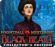 nightfall mysteries: black heart collector's edition