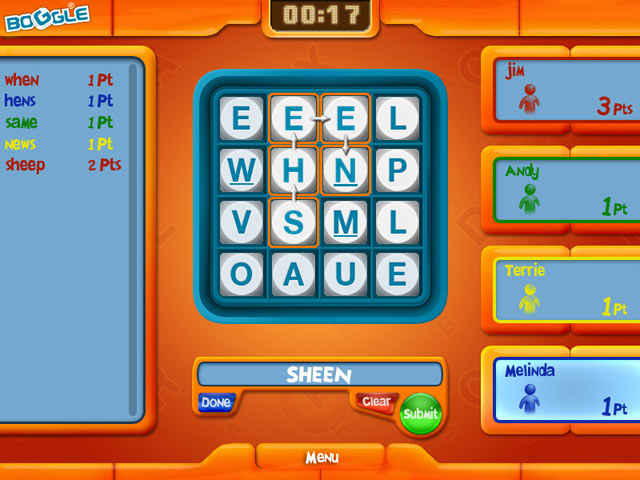 boggle screenshots 1