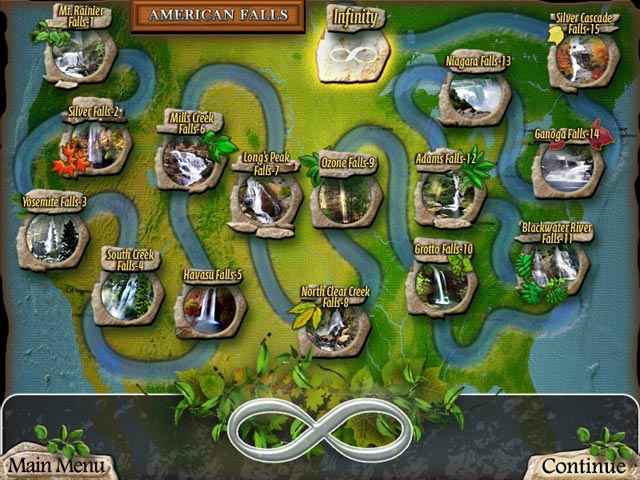 waterscape solitaire: american falls screenshots 2