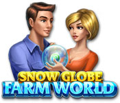 snow globe: farm world