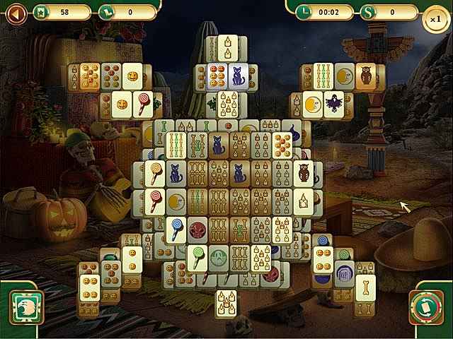 spooky mahjong screenshots 2