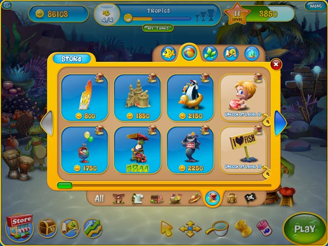 fishdom 3 collector's edition screenshots 3