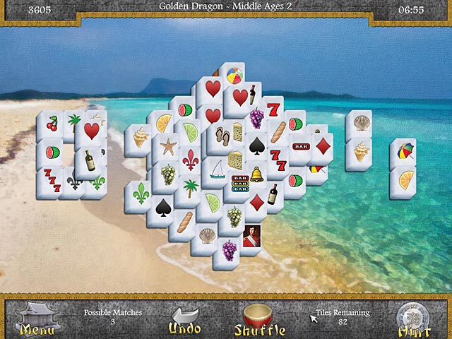 mahjongg: legends of the tiles screenshots 1