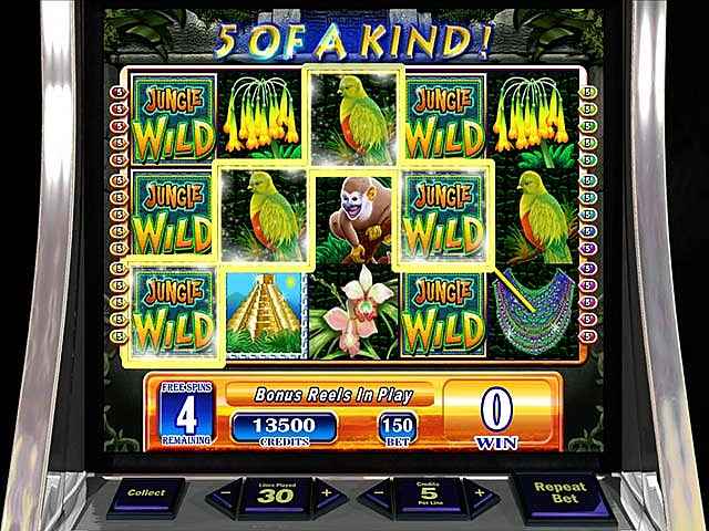 wms jungle wild slot machine screenshots 1