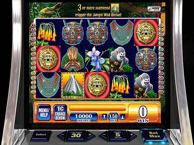 wms jungle wild slot machine screenshots 2