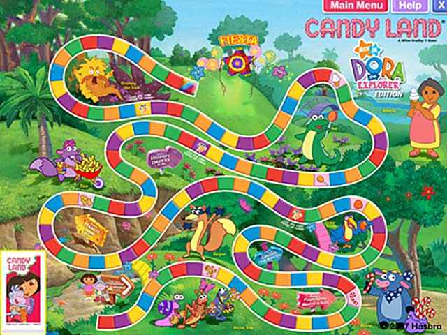 candy land - dora the explorer edition screenshots 2