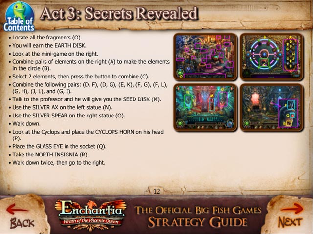 enchantia: wrath of the phoenix queen strategy guide screenshots 3