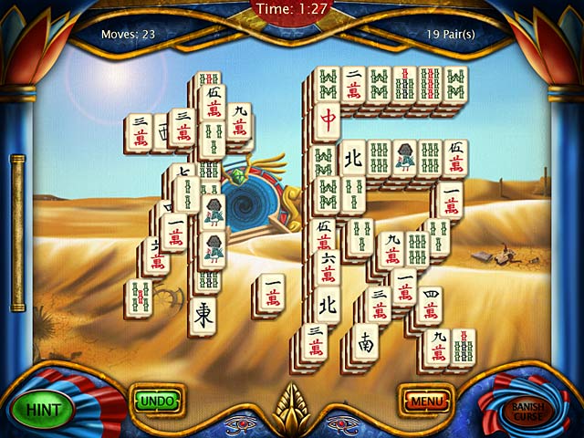 art mahjongg egypt screenshots 1