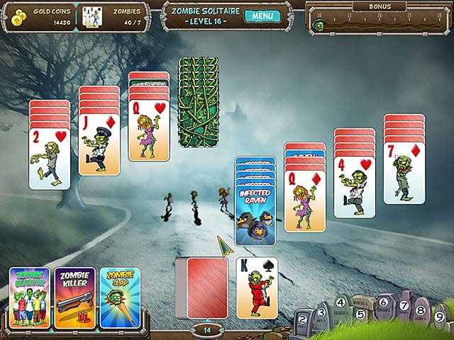 zombie solitaire screenshots 3