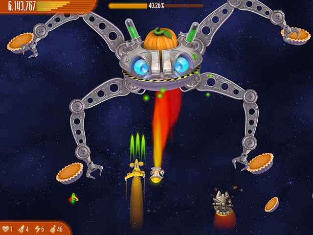 chicken invaders 4: ultimate omelette thanksgiving edition screenshots 2