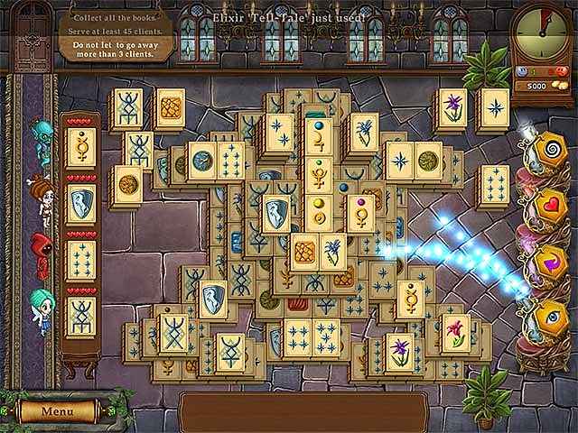 magic bookshop: mahjong screenshots 3