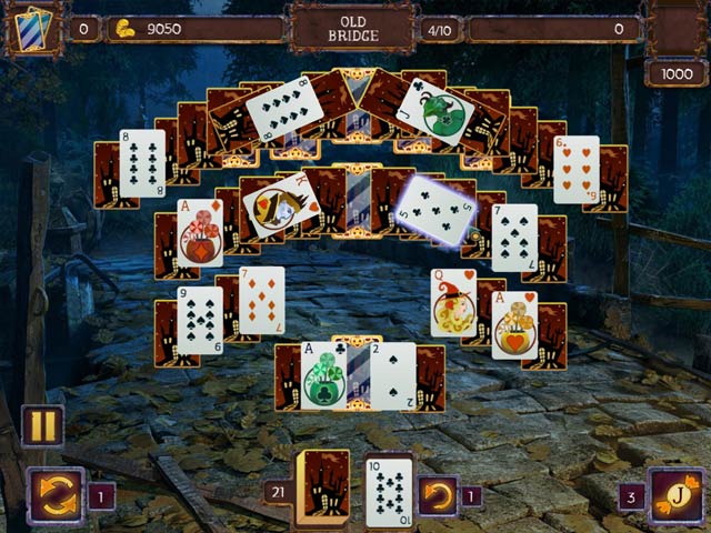solitaire game: halloween screenshots 1