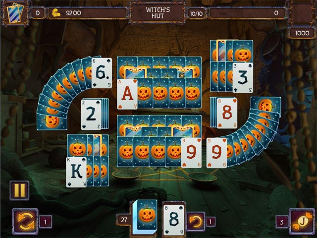 solitaire game: halloween screenshots 3