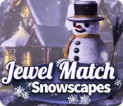 jewel match: snowscapes