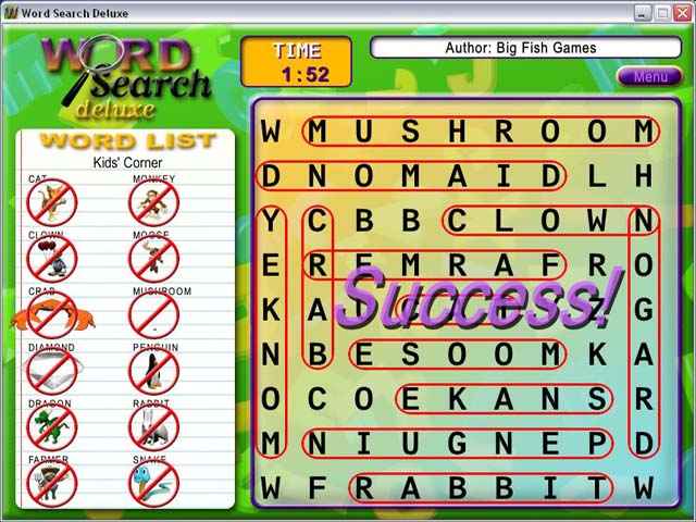 word search deluxe screenshots 1