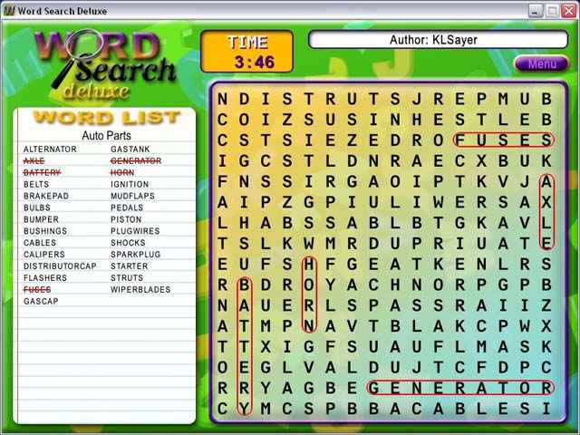 word search deluxe screenshots 2