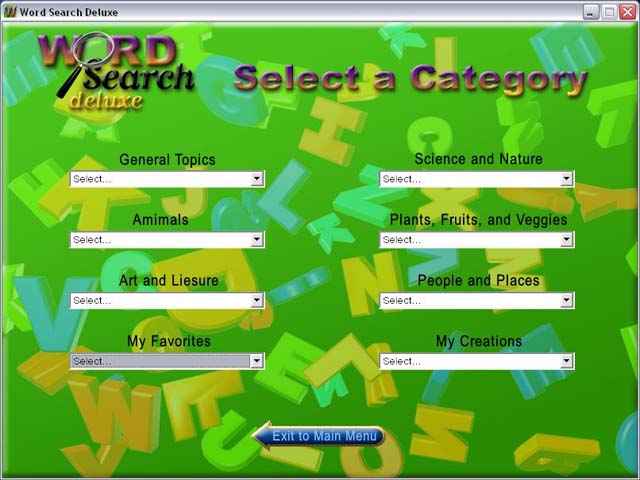 word search deluxe screenshots 3