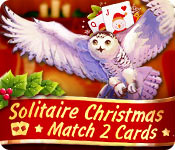 solitaire christmas match 2 cards