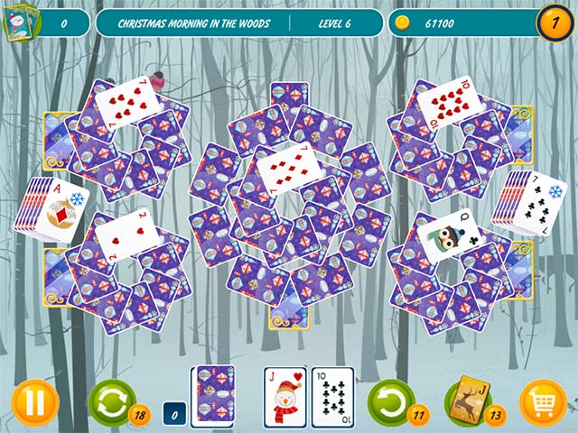 solitaire christmas match 2 cards screenshots 3