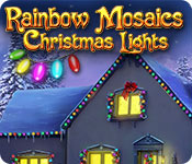 rainbow mosaics: christmas lights