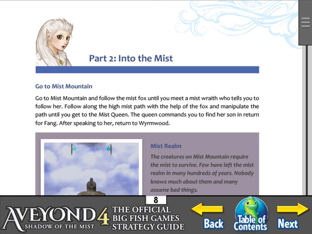 aveyond 4: shadow of the mist strategy guide screenshots 2