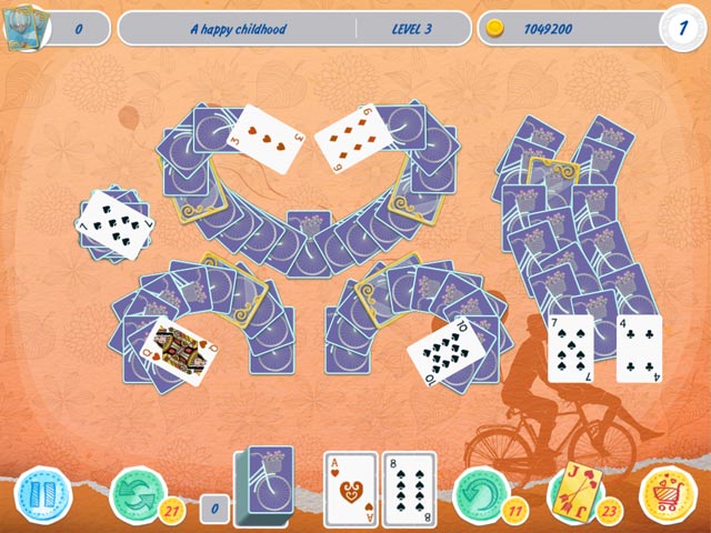 solitaire match 2 cards valentine's day screenshots 1