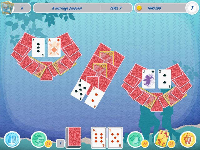 solitaire match 2 cards valentine's day screenshots 3