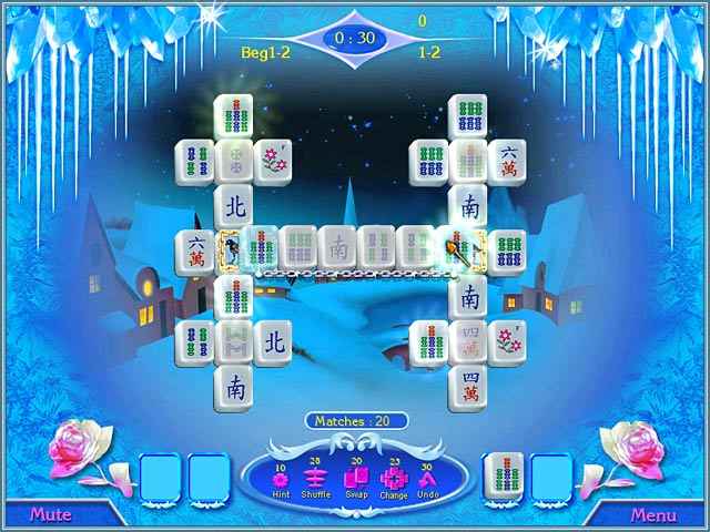 snow queen mahjong screenshots 1