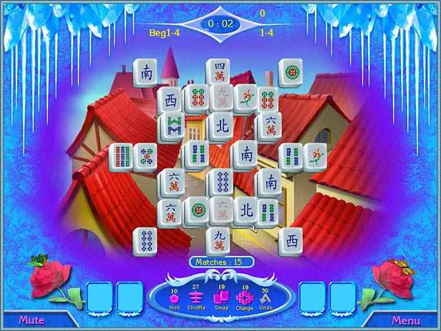 snow queen mahjong screenshots 2