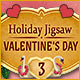 Holiday Jigsaw Valentine's Day 3